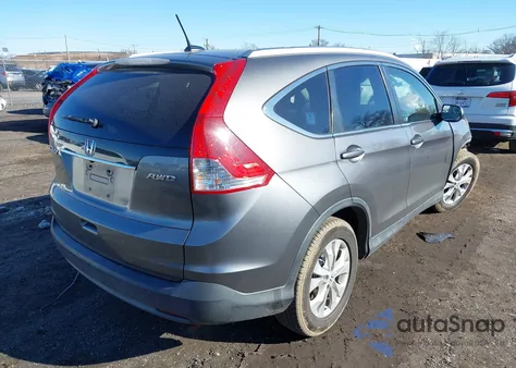 2012 Honda Cr-V Ex-L z USA, uszkodzony, nr VIN JHLRM4H79CC006437